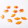 Wholesale Diy Jewelry Accessories Plastic Resin Gradient Red Maple Leaf Ginkgo Leaf Drop Oil Pendant Earrings Hairpin Material