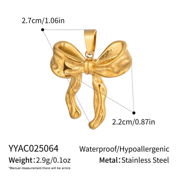 Wholesale Diy Jewelry Accessories Stainless Steel Non Fading Seaside Pendant With Small Animal Pattern For Women Electroplated With 18K Real Gold