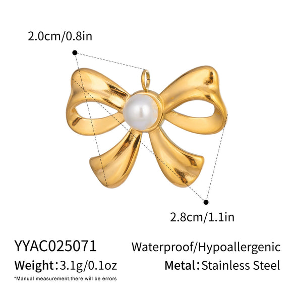 Wholesale Diy Jewelry Accessories Stainless Steel Non Fading Seaside Pendant With Small Animal Pattern For Women Electroplated With 18K Real Gold