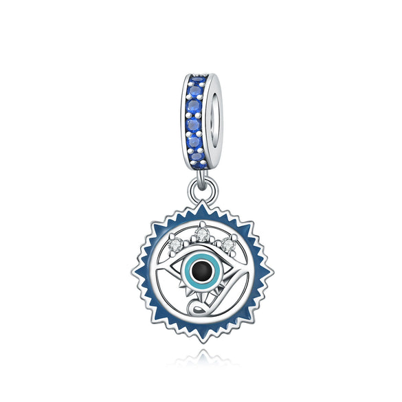 Wholesale Diy Jewelry Accessories Sterling Silver 925 Beads Virgin Cross Bracelet With Dripping Oil Design