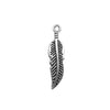 Wholesale Diy Jewelry Accessories Zinc Alloy Leaves And Feathers Retro Necklace And Earrings Pendant Electroplated