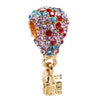 Wholesale Diy Jewelry Loose Beads Metal Electroplated Totem Pattern Hot Air Balloon Cartoon Animal Beads