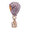 Wholesale Diy Jewelry Loose Beads Metal Electroplated Totem Pattern Hot Air Balloon Cartoon Animal Beads