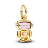 Wholesale Diy Jewelry Loose Beads Metal Electroplated Totem Pattern Hot Air Balloon Cartoon Animal Beads