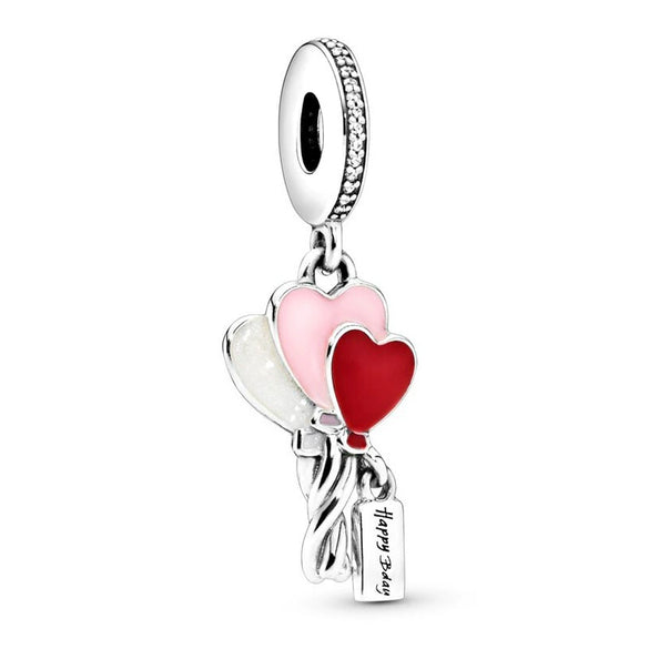 Wholesale Diy Jewelry Loose Beads Metal Electroplated Totem Pattern Hot Air Balloon Cartoon Animal Beads