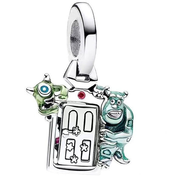 Wholesale Diy Jewelry Loose Beads Metal Electroplated Totem Pattern Hot Air Balloon Cartoon Animal Beads