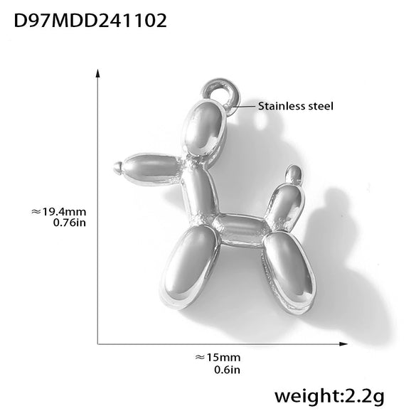 Wholesale Diy Jewelry Pendant Accessories With Natural Geometric Elements Stainless Steel Furnace Vacuum Plating 18K Real Gold