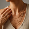 Wholesale Diy Snake Bone Necklace For Women Made Of Stainless Steel With Geometric Pattern And Electroplating