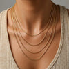 Wholesale Diy Snake Bone Necklace For Women Made Of Stainless Steel With Geometric Pattern And Electroplating