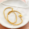 Wholesale Dopamine Brass Necklace With Devil's Eye Conch Star Pendant Simple Style Geometric Shape Electroplated