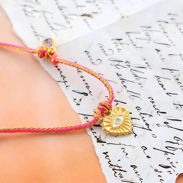 Wholesale Dopamine Brass Necklace With Devil's Eye Conch Star Pendant Simple Style Geometric Shape Electroplated
