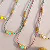 Wholesale Dopamine Necklace Brass Copper Geometric Electroplating Cylindrical Unisex