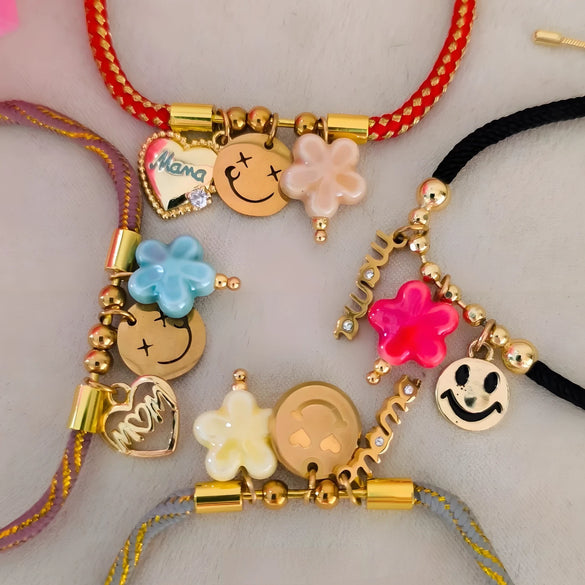 Wholesale Dopamine Necklace Copper Heart Star Letter Pendant Electroplating