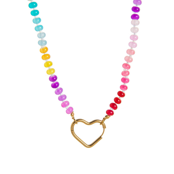 Wholesale Dopamine Necklace Stainless Steel Geometric Pendant Electroplated