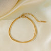 Wholesale Double Titanium Steel Electroplated Bracelet For Girls Light Luxury Style Fashion Jewelry
