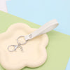 Wholesale Doublelayer Doublesided Pu Leather Modern Minimalist Key Chain Pendant