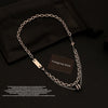 Wholesale Doublelayered Starshaped Geometric Twist Chain Necklace For Women With Vacuum Plating In Furnace