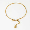 Wholesale Drawable Simple Round Ball Bracelet For Women Stainless Steel Geometric Vacuum Electroplated Heavy Industry Light Luxury Cold Style Minimalist Bracelet