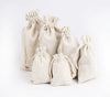 Wholesale Drawstring Cotton Cloth Jewelry Storage Bag With Silk Screen Printing