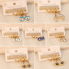 Wholesale Drop Oil Heart Shaped Stainless Steel Earrings For Women