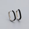 Wholesale Drop Oil Ushaped Geometric Style S925 Silver Earrings For Women