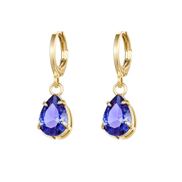 Wholesale Drop Shape Copper Women's Earrings