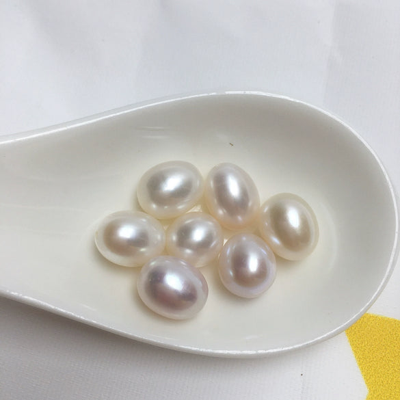 Wholesale Dropshaped Freshwater Pearl Naked Beads