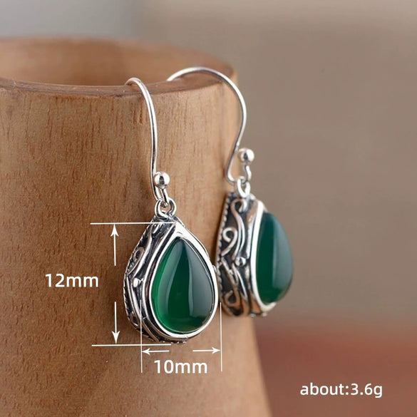 Wholesale Dropshaped Geometric Copper Vintage Women's Earrings