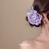 Wholesale Duckbill Clip Hairpin Fashion Allmatch Headwear Hair Accessories With Imitation Pearls And Diamondencrusted Flower Design