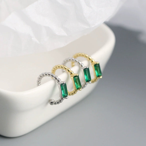 Wholesale Ear Bone Clip Jewelry S925 Sterling Silver Round Bead Geometric Electroplated For Women