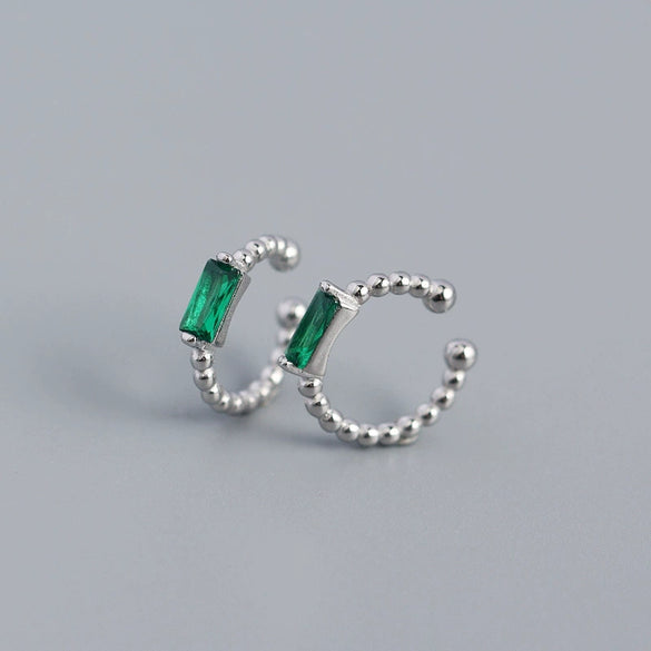 Wholesale Ear Bone Clip Jewelry S925 Sterling Silver Round Bead Geometric Electroplated For Women