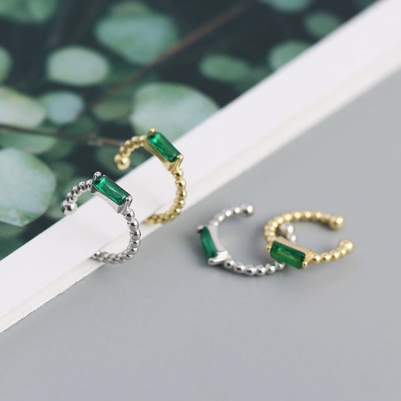 Wholesale Ear Bone Clip Jewelry S925 Sterling Silver Round Bead Geometric Electroplated For Women