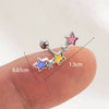 Wholesale Ear Bone Nails Copper Fivepointed Star Flower Fashion Women's
