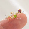 Wholesale Ear Bone Nails Copper Fivepointed Star Flower Fashion Women's