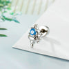 Wholesale Ear Bone Piercing Fashion Ol Style Conch Shape Metal Microinlaid Zircon Electroplated