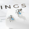 Wholesale Ear Bone Piercing Jewelry Metal Shell Pattern Electroplating Fashion Style