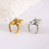 Wholesale Ear Clip Copper Animal Zodiac Style Electroplated