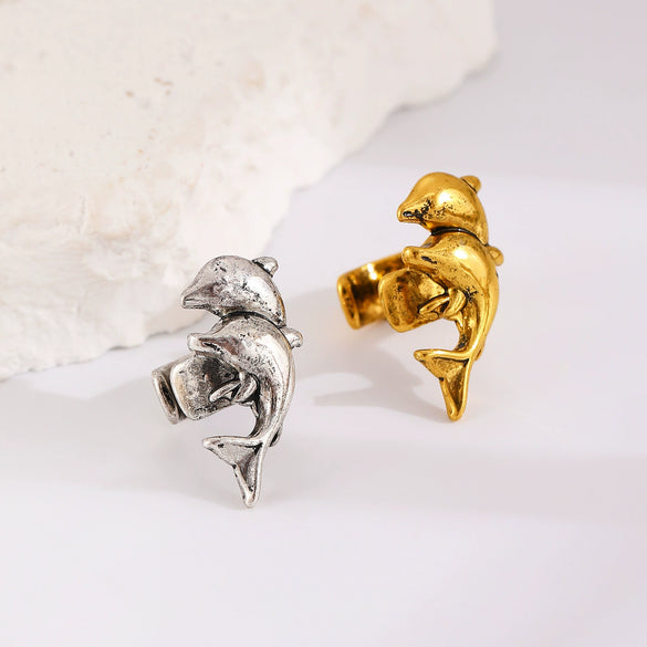 Wholesale Ear Clip Copper Animal Zodiac Style Electroplated
