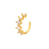 Wholesale Ear Clips S925 Silver Geometric Diamond Style For Women
