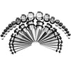 Wholesale Ear Expansion Jewelry Stainless Steel Geometric Exotic Electroplated