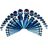 Wholesale Ear Expansion Jewelry Stainless Steel Geometric Exotic Electroplated