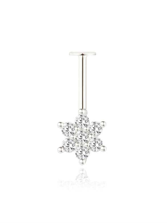 Wholesale Ear Jewelry S925 Sterling Silver Geometric Marquise Style Environmentally Friendly Electroplated Unisex