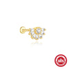Wholesale Ear Jewelry S925 Sterling Silver Geometric Style Environmentally Friendly Electroplated