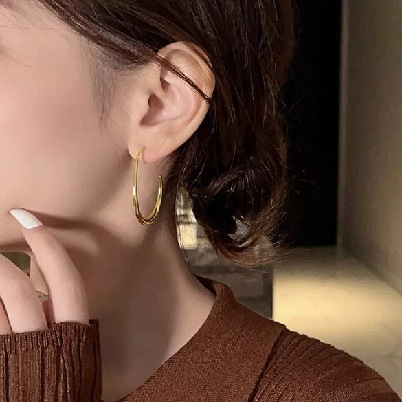 Wholesale Eardrop Copper Geometric U Shaped Women's Fashion Jewelry