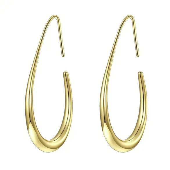Wholesale Eardrop Copper Geometric U Shaped Women's Fashion Jewelry