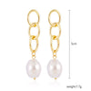 Wholesale Earrings Acrylic Geometric Baking Paint Style