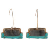 Wholesale Earrings Alloy Acrylic Shell Pearl Geometric Style Electroplating Women's