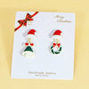 Wholesale Earrings Alloy Cute Festival Elements Bow Cartoon Character