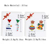 Wholesale Earrings Alloy Cute Festival Elements Bow Cartoon Character