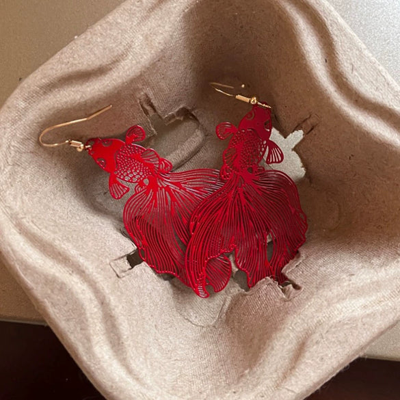 Wholesale Earrings Copper Animals Zodiac Signs Painted